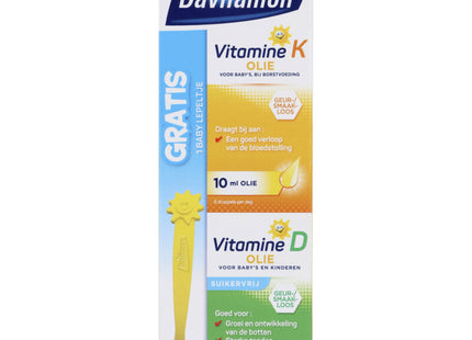 Davitamon Baby eerste vitamines D + K