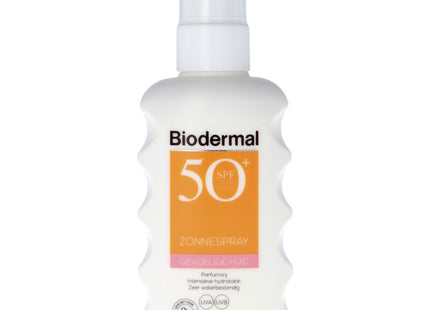 Biodermal Zonnespray gevoelige huid spf50