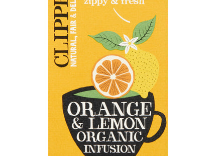 Clipper Orange & lemon organic infusion