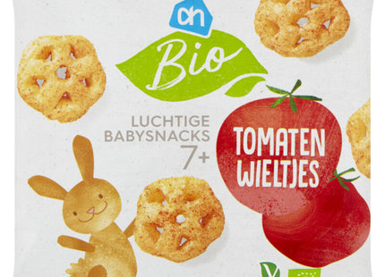 Biologisch Luchtige babysnacks tomatenwieltjes 7m+