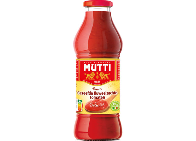 Mutti Passata gezeefde fluweelzachte tomaten