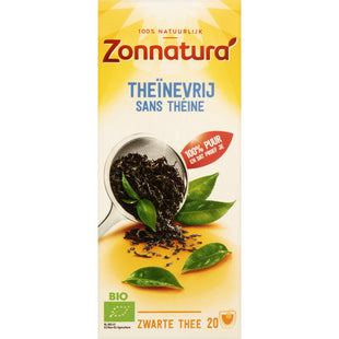 Zonnatura Theïnevrij zwarte thee