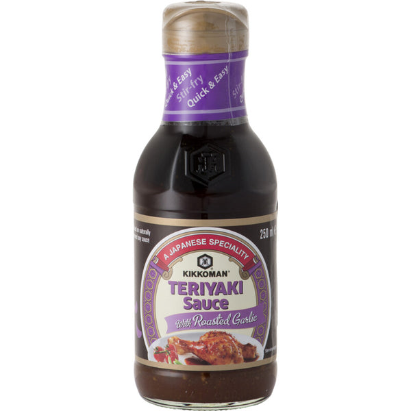 Kikkoman Teriyaki sauce roasted garlic