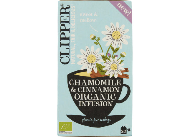 Clipper Chamomille cinnamon organic infusion