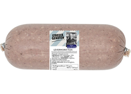 Streeckgenoten Groningse leverworst fijn
