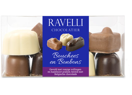 Ravelli Bouchees and chocolates