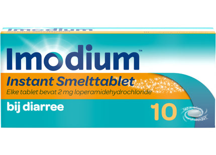 Imodium Instant smelttablet bij diarree