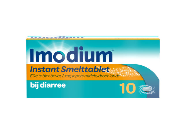 Imodium Instant smelttablet bij diarree
