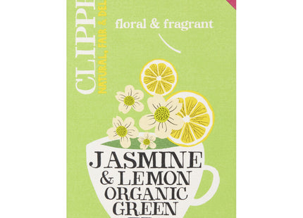 Clipper Jasmine & lemon organic green tea