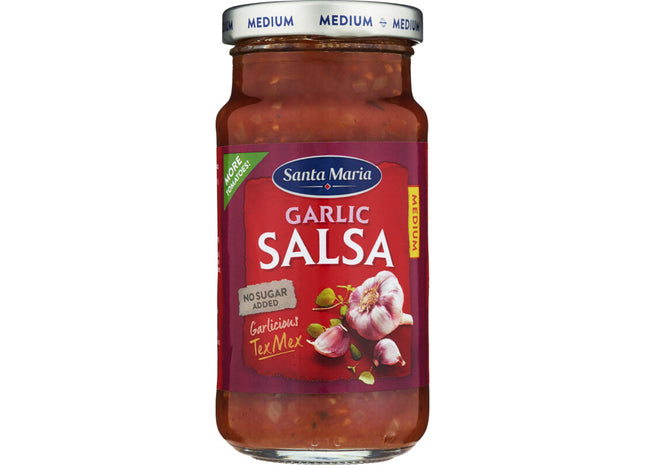 Santa Maria Salsa garlic medium