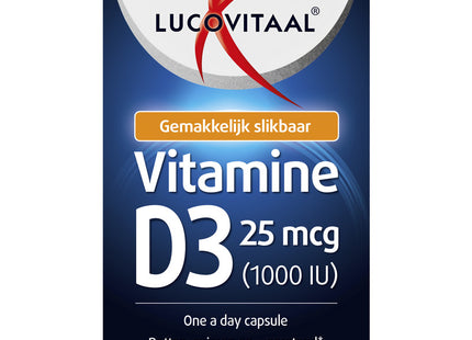 Lucovitaal Vitamin d3 25 mcg capsules