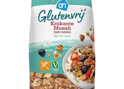 Glutenvrij Krokante muesli met noten