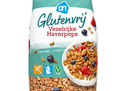 Glutenvrij Vezelrijke haverpops