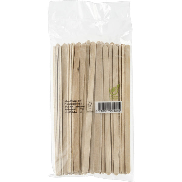 Houten roerstaafjes  Dutchshopper