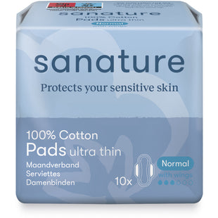 Sanature Katoenen maandverband normaal