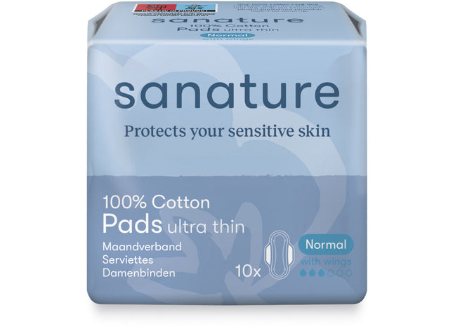 Sanature Katoenen maandverband normaal