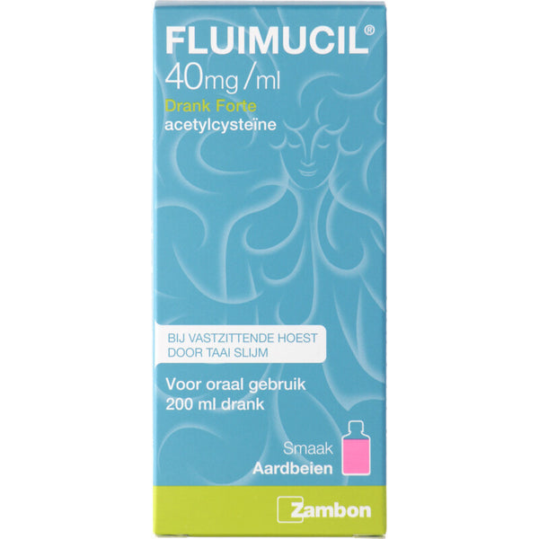 Fluimucil Drank forte 40 mg/ml hoestdrank
