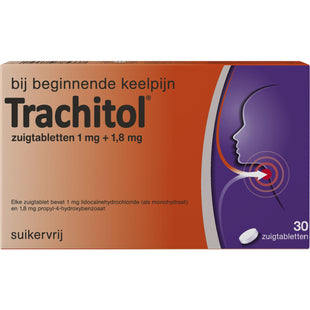 Trachitol Zuigtabletten suikervrij  Dutchshopper