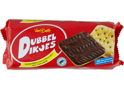 Van Delft Dubbeldikjes pure chocolade