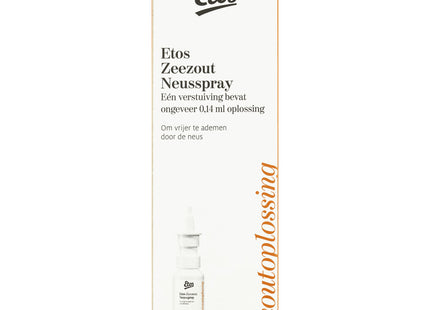 Etos Sea Salt Nasal Spray for all ages