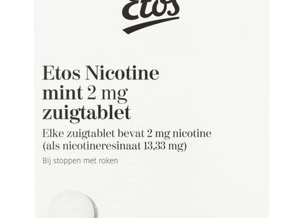 Etos Nicotine lozenges mint 2 mg