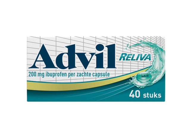 Advil Reliva liquid-caps 200mg ibuprofen