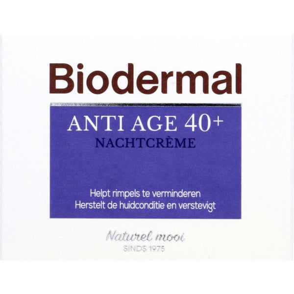Biodermal Anti-age 40+ nachtcrème
