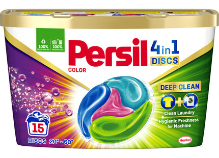 Persil Deep clean 4 in 1 discs capsules kleur