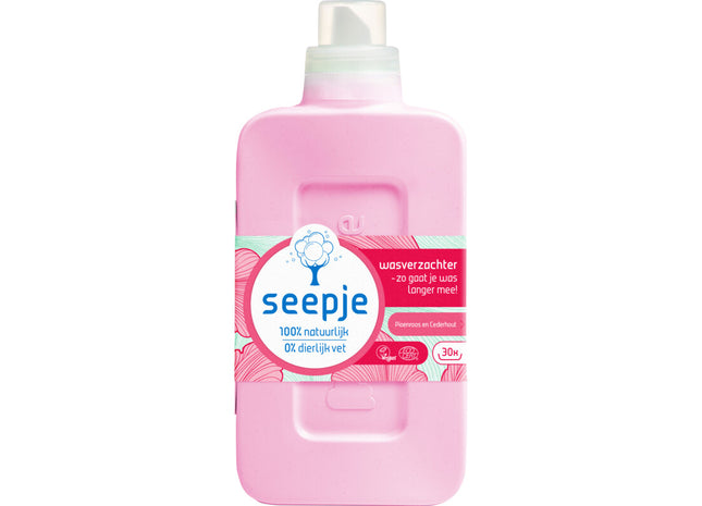 Seepje Weichspüler Pfingstrose und Zedernholz