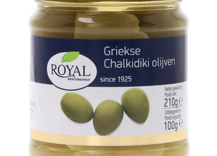 Royal Griekse Chalkidiki olijven