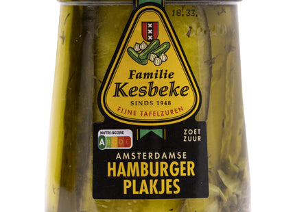 Kesbeke Hamburger slices sweet and sour
