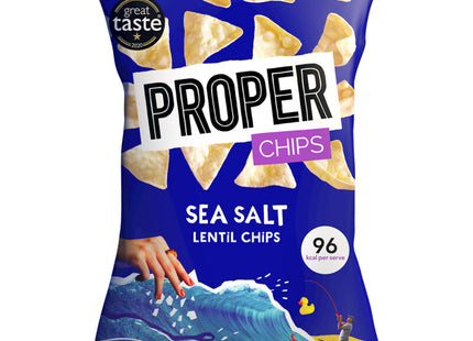 Proper Sea salt lentil chips