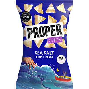 Proper Sea salt lentil chips