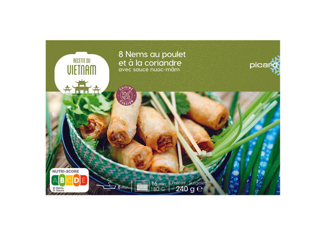 Picard 8 nems au poulet