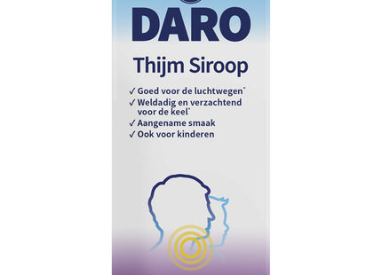 Daro thyme syrup