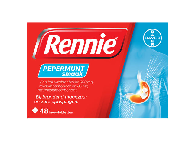 Rennie Kautabletten mit Pfefferminzgeschmack