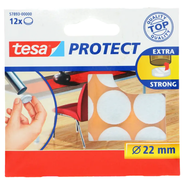 Tesa Anti-krasviltjes 22mm wit