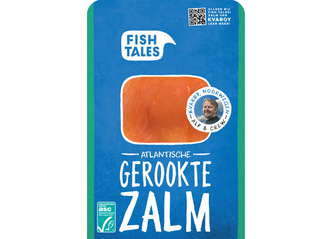 Fish Tales Atlantische gerookte zalm