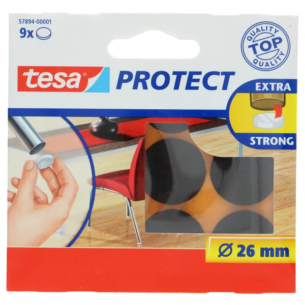 Tesa Anti krasviltjes 26mm bruin