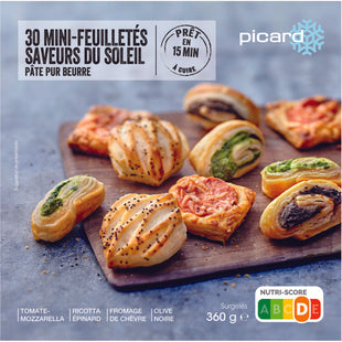 Picard Mini bladerdeeghapjes smaken van de zon