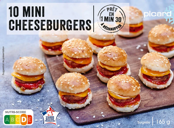 Picard Mini cheeseburgers