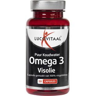 Lucovitaal Omega 3 puur koudwater visolie capsules