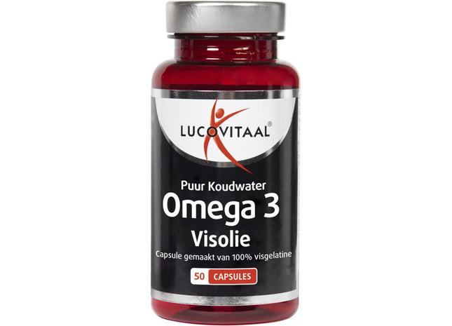 Lucovitaal Omega 3 puur koudwater visolie capsules
