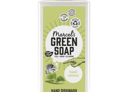 Marcel's Green Soap Afwasmiddel basilicum & vertivert gras