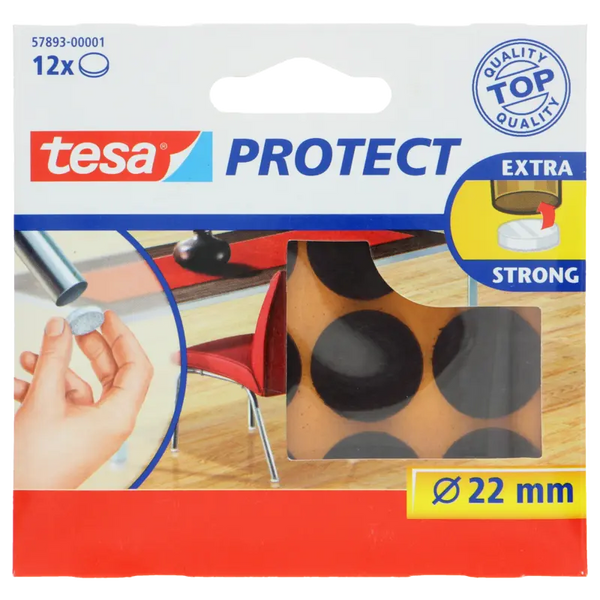 Tesa Anti-krasviltjes 22mm bruin