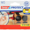 Tesa Anti-scratch pads 22mm brown