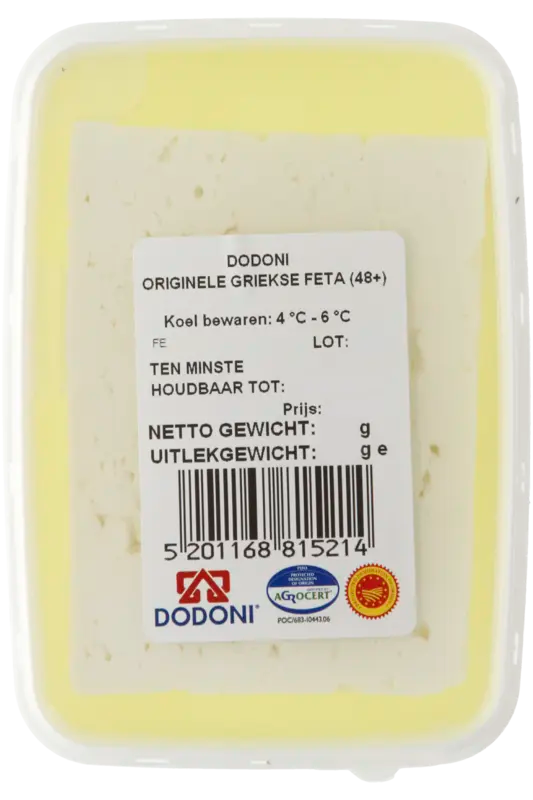 Dodoni Original Greek feta 48+