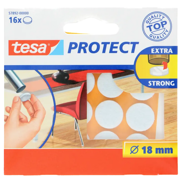 Tesa Anti krasviltjes 18mm wit
