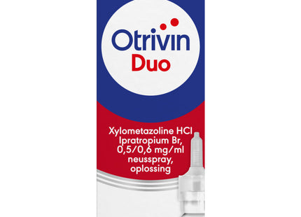 Otrivin Duo Neusspray bij verstopte en loopneus