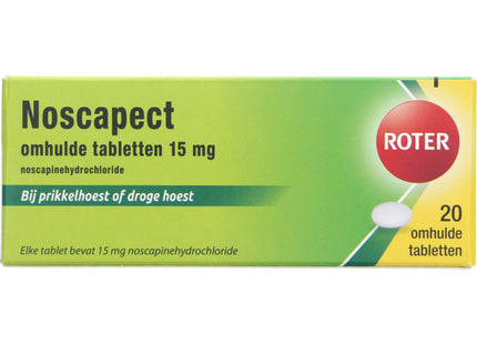 Roter Noscapect 15mg Tablets